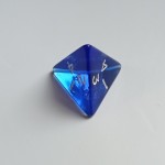 Gem Blue D4 4-Sided Polydice